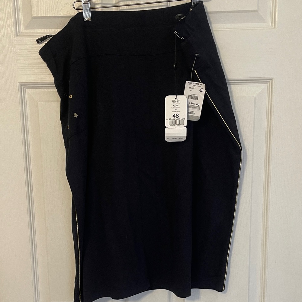 EUGENE KLEIN DESIGNER SKIRT NWT SZ 48 US 20